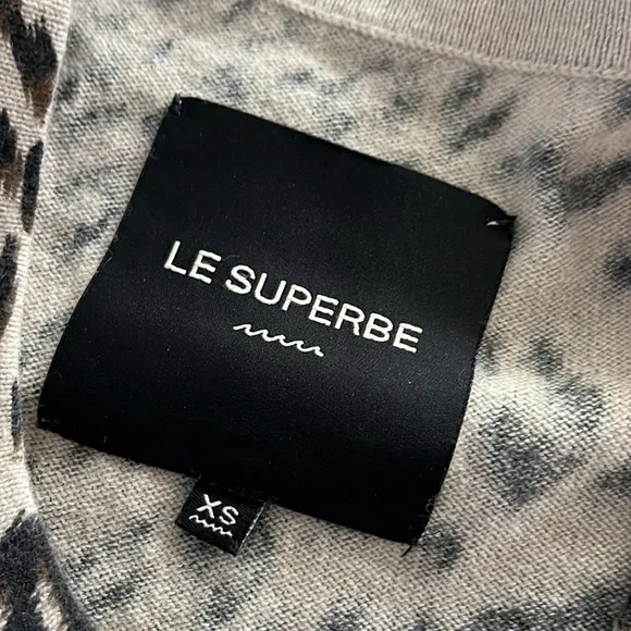 Le Superbe Cashmere -Frances Crop Sweater Top - Picture 8 of 12